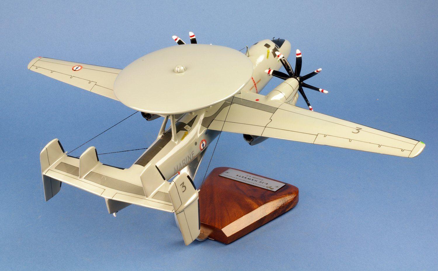 La Boutique du Pilote Grumman E2C Hawkeye Flottille 4F maquette bois