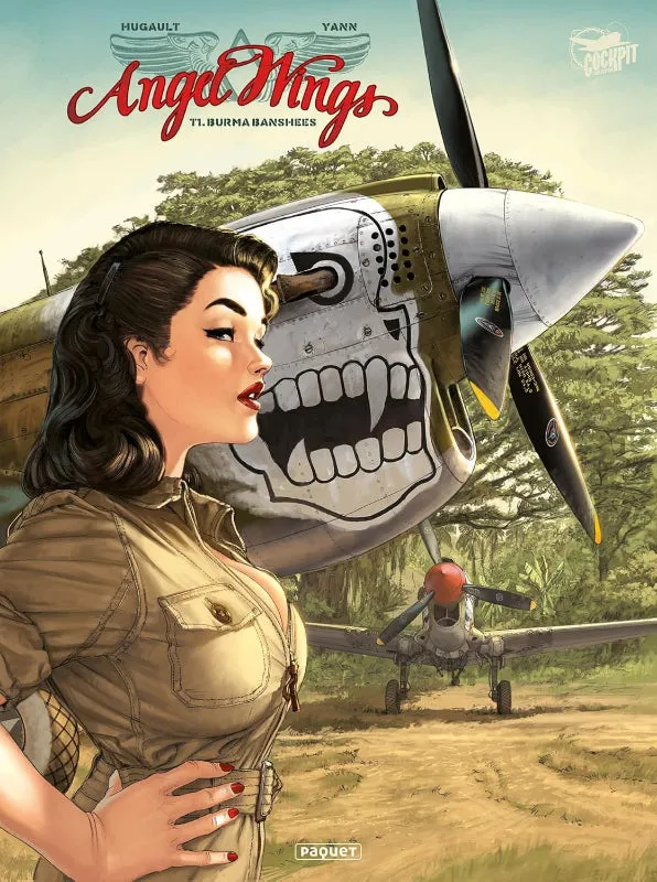 Paquet Angel Wings Tome 1 Burma Banshees BD aviation Hugault