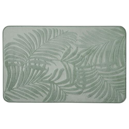 Levasseur Raonie Tapis de Bain Vert 50x80cm Mémoire de Forme