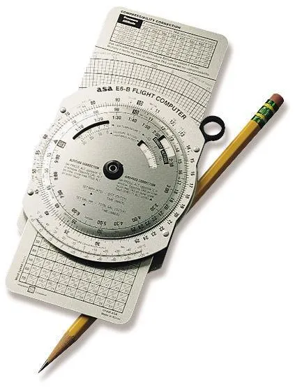 La Boutique du Pilote Micro E6B computer alu navigation