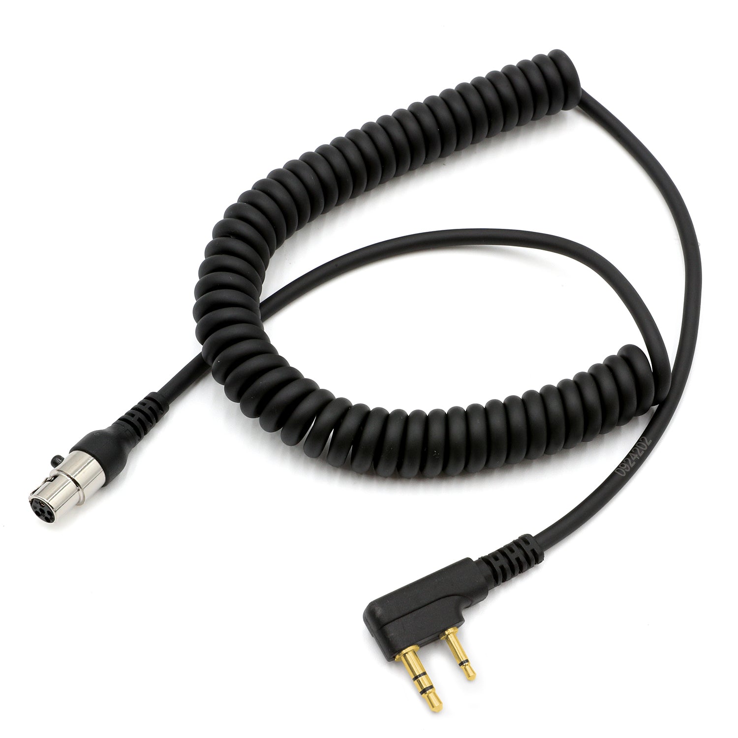Rugged Air Kenwood cordon casque headset 2-Pin spiralé
