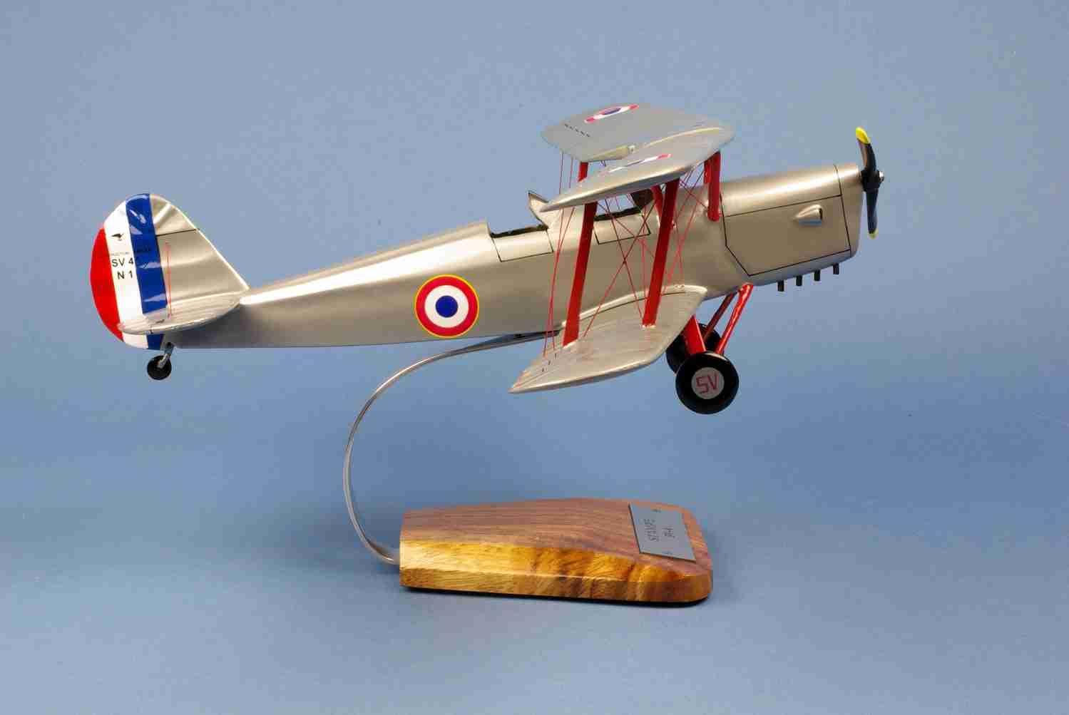 La Boutique du Pilote Maquette Stampe SV-4A bois 1/20 35x40cm