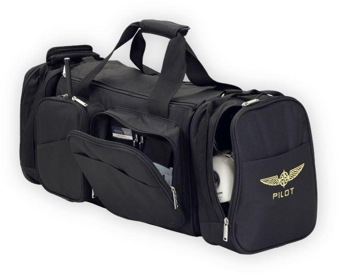 Design4Pilot Sac Week-end sac pilote nylon 61x27x30 cm