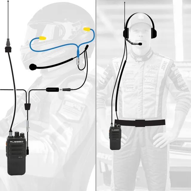 Rugged Air IMSA Kit Pilote et Chef RDH16 Intercom