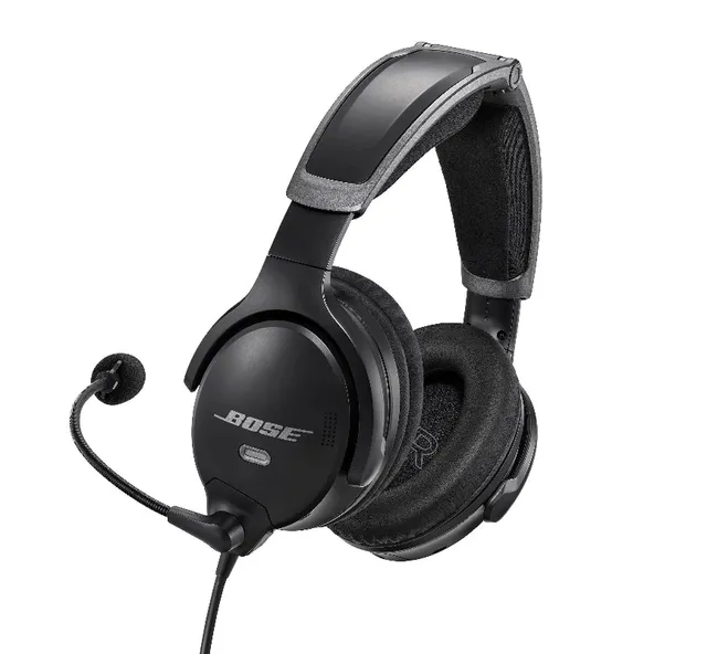 Bose A30 casque aviation hélico ANR basse impédance sans Bluetooth