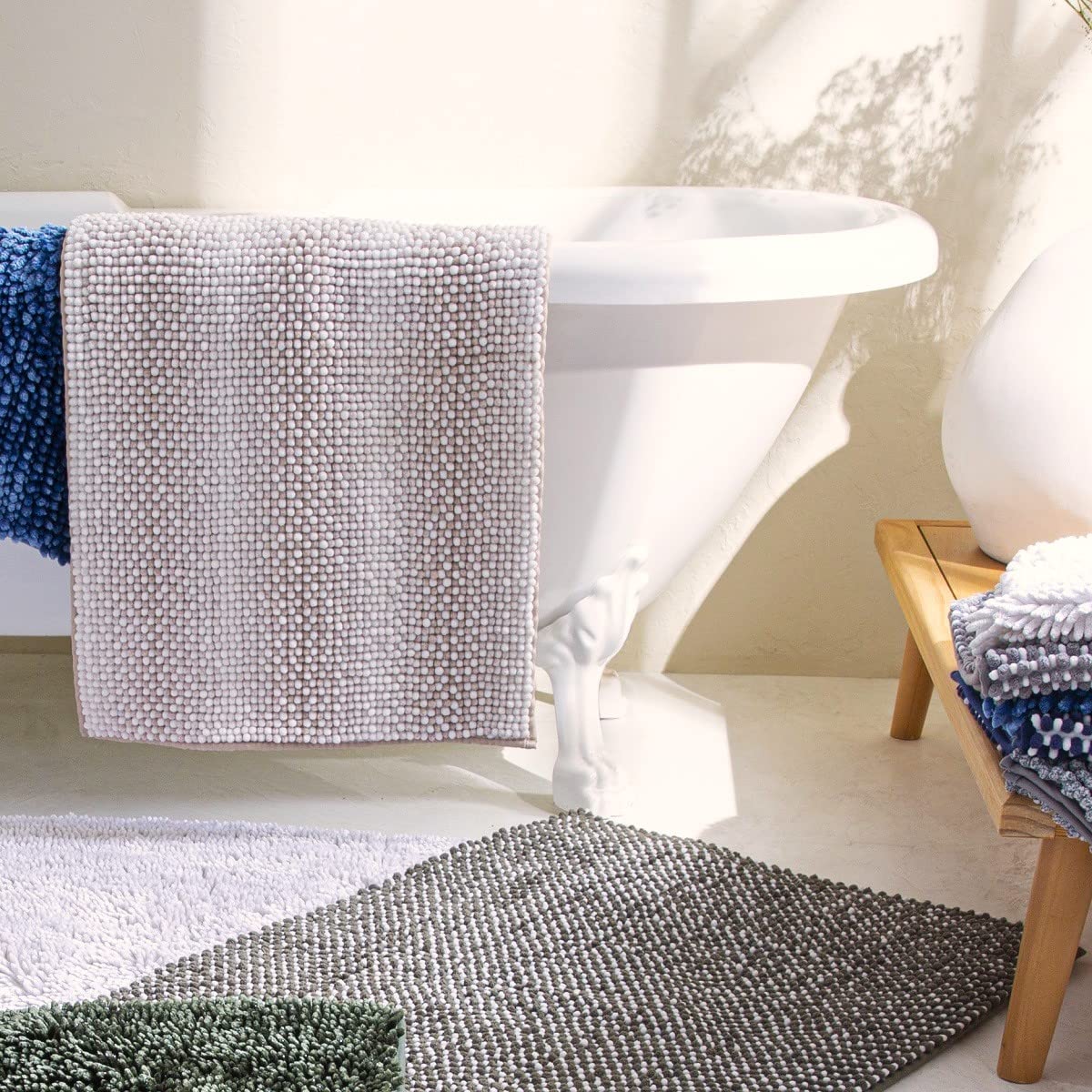 LEVASSEUR Shade tapis de bain polyester 50x80cm beige