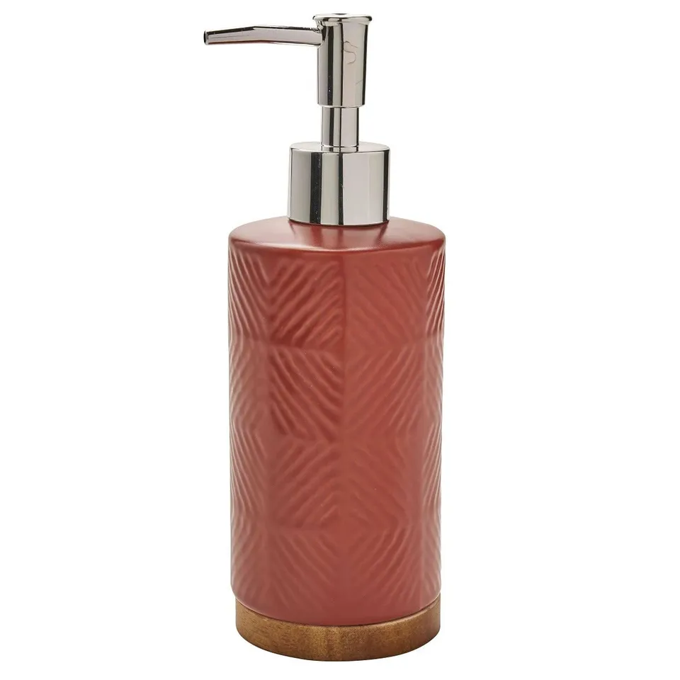 LEVASSEUR Terra Distributeur Savon Céramique Terracotta