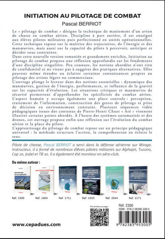 Cépaduès Initiation au pilotage de combat livre aviation 2e édition
