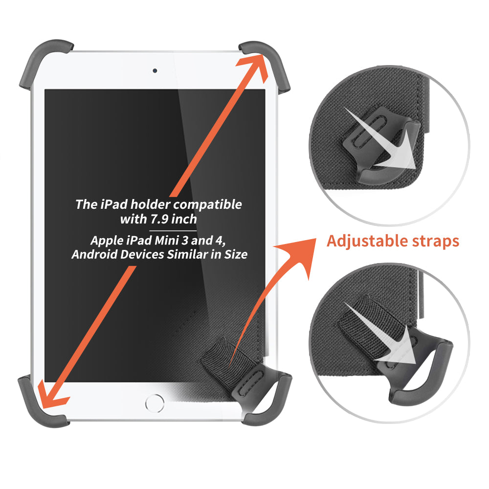 R Spider Wireless Aviation Kneeboard planchette alu iPad Mini