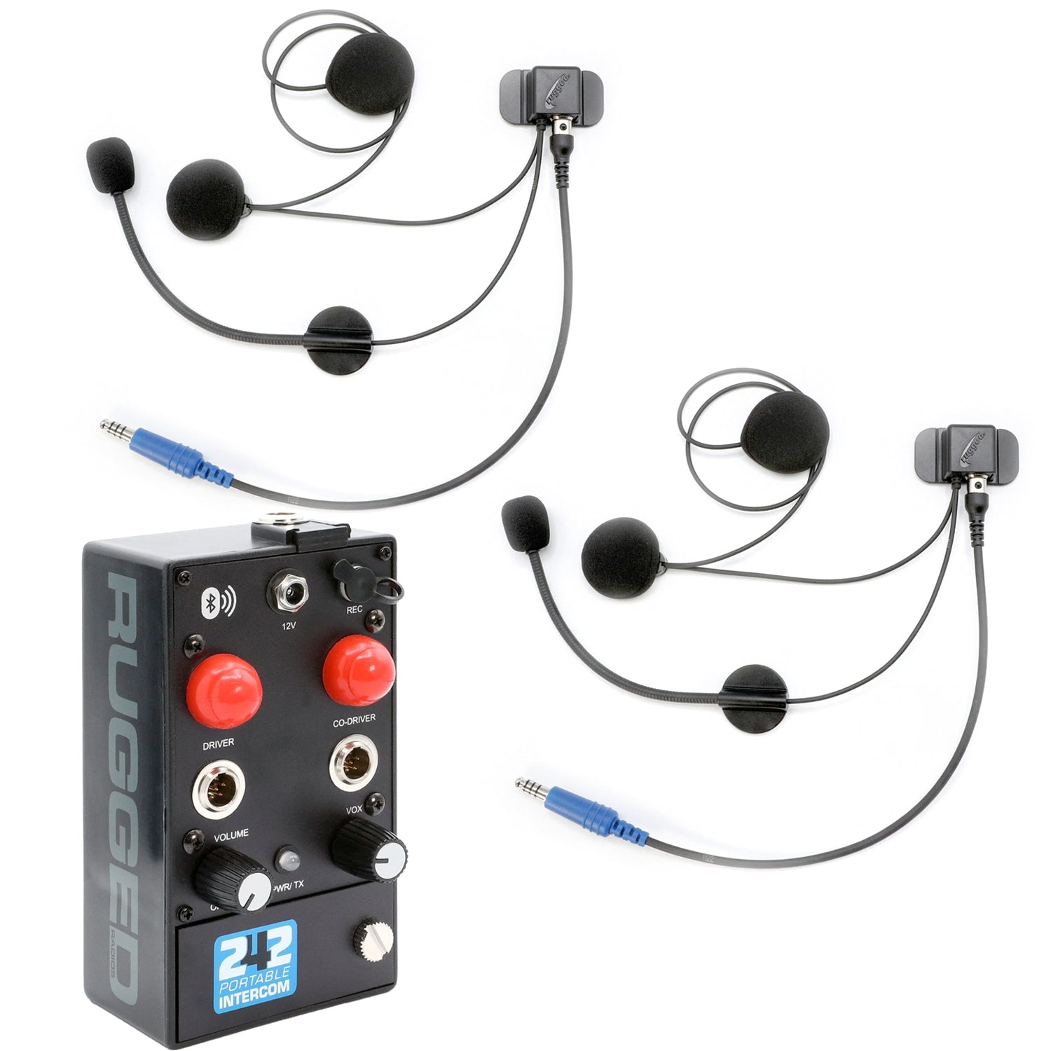Rugged Air 242 intercom portable Bluetooth 2 personnes headsets