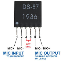 Rugged Air Préampli Micro Dynamique 150 Ohm Accessoire Câble