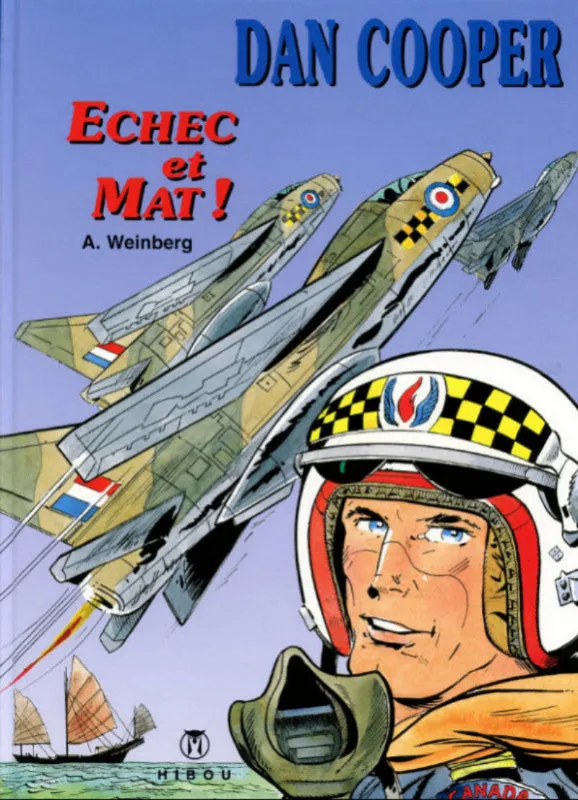 Dan Cooper Échec et Mat Weinberg BD aviation Hibou