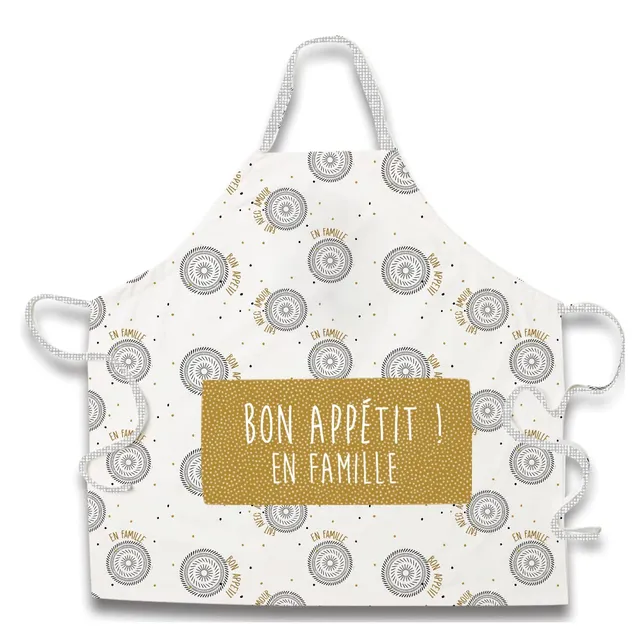 LEVASSEUR Bon Appétit tablier cuisine en famille