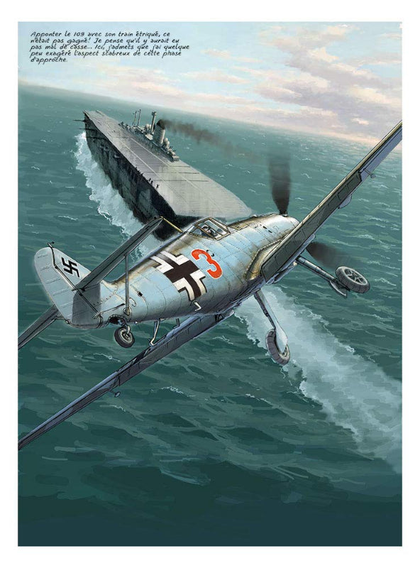 Lucio Perinotto Ciel en furie artbook Tome 4 aviation