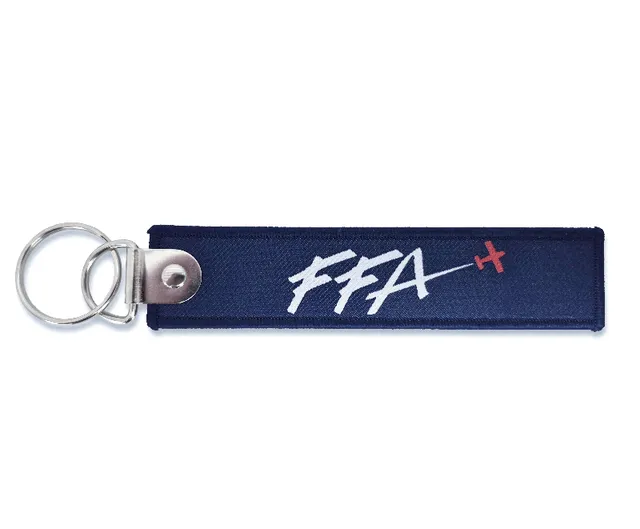 FFA porte-clés flamme bleu Remove Before Flight