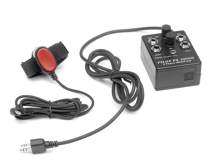 La Boutique du Pilote PA200-A24 intercom avion 2 casques portable