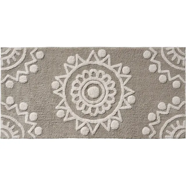 Levasseur Pondichery tapis de bain coton 60x120cm beige
