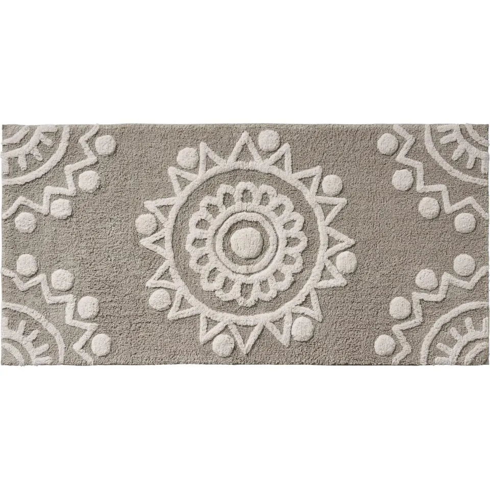 Levasseur Pondichery tapis de bain coton 60x120cm beige