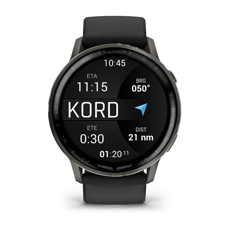 Garmin D2 Air X15 noire montre aviateur connectée GPS 45 mm