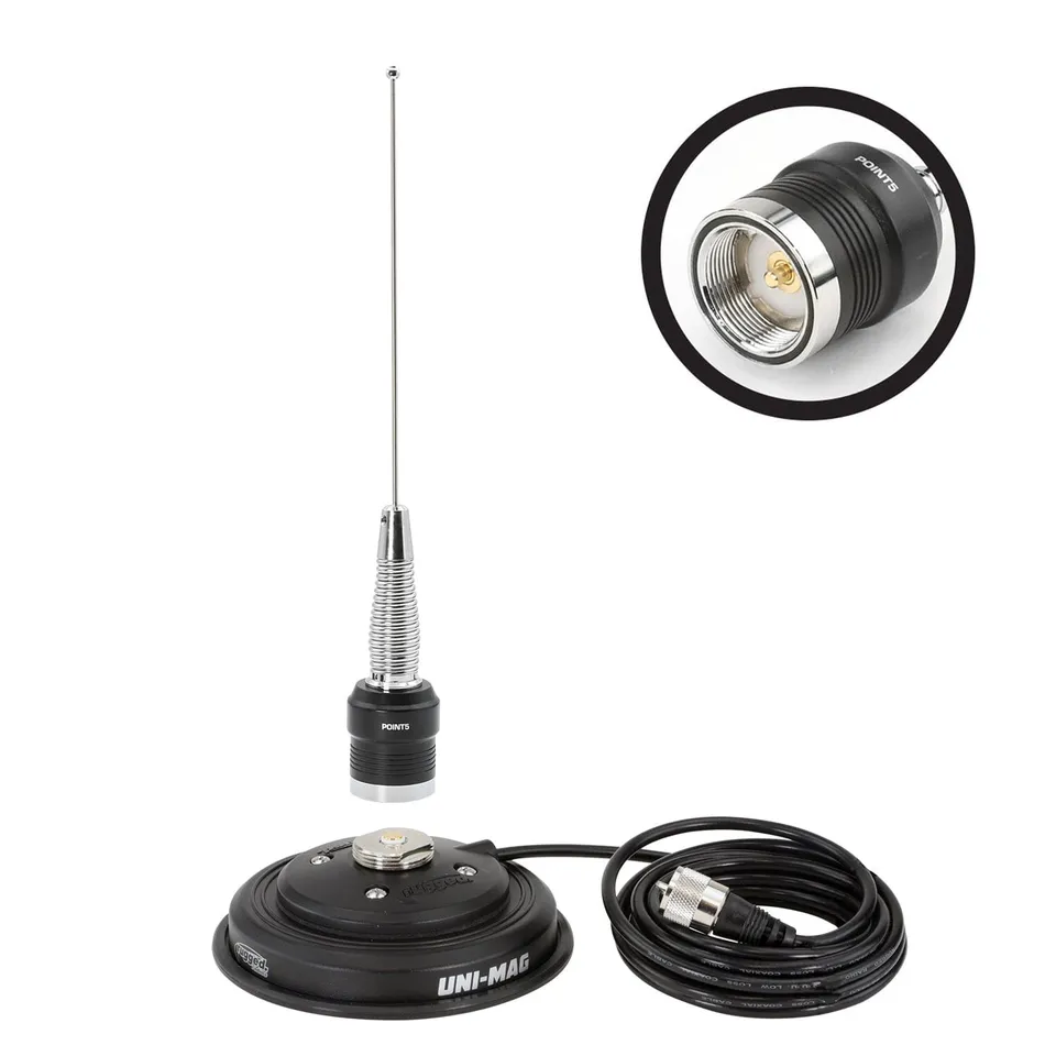 Rugged Air kit antenne GMRS UHF NGP aimantée 406-470MHz