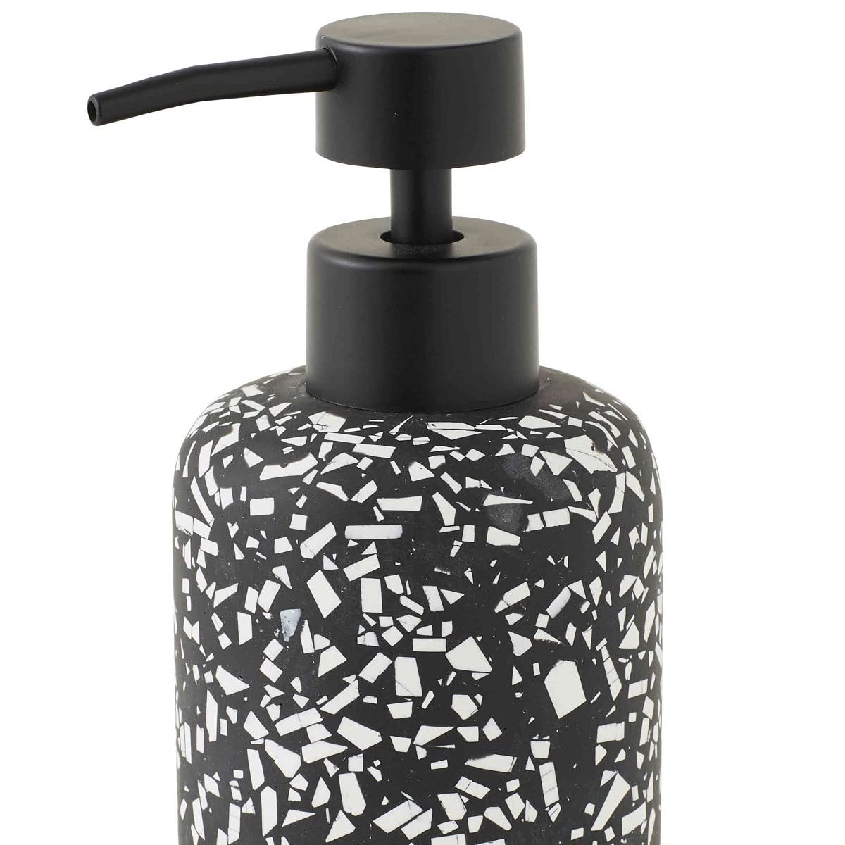 LEVASSEUR Terrazzo distributeur savon noir polyrésine