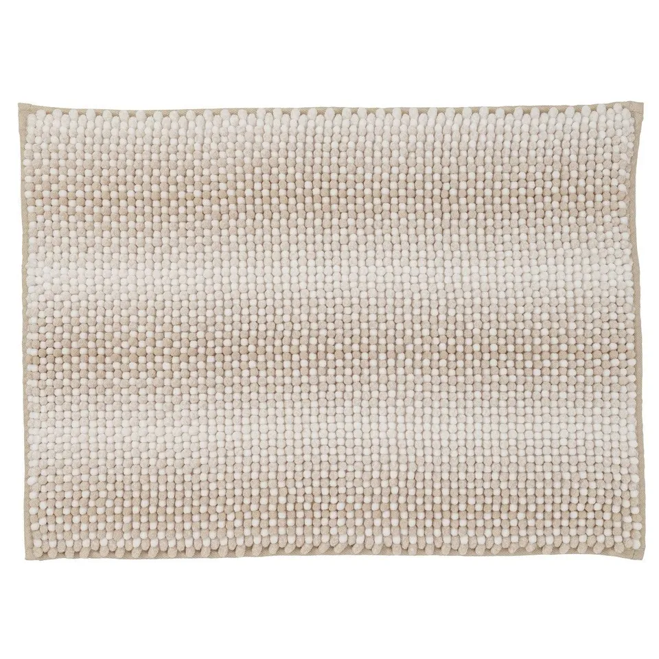 LEVASSEUR Shade tapis de bain polyester 50x80cm beige