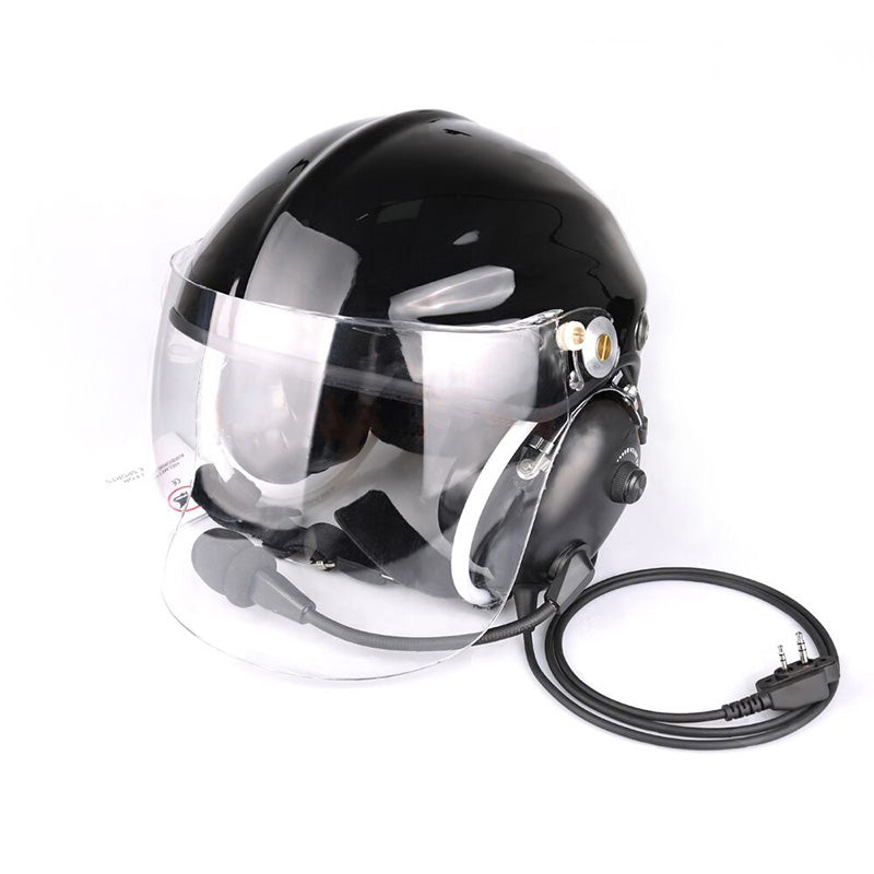 R Spider Wireless Aviation Headset casque paramoteur PNR à visière
