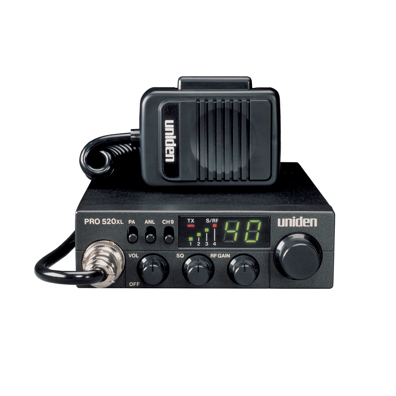 Uniden PRO520XL radio CB compact 40 canaux