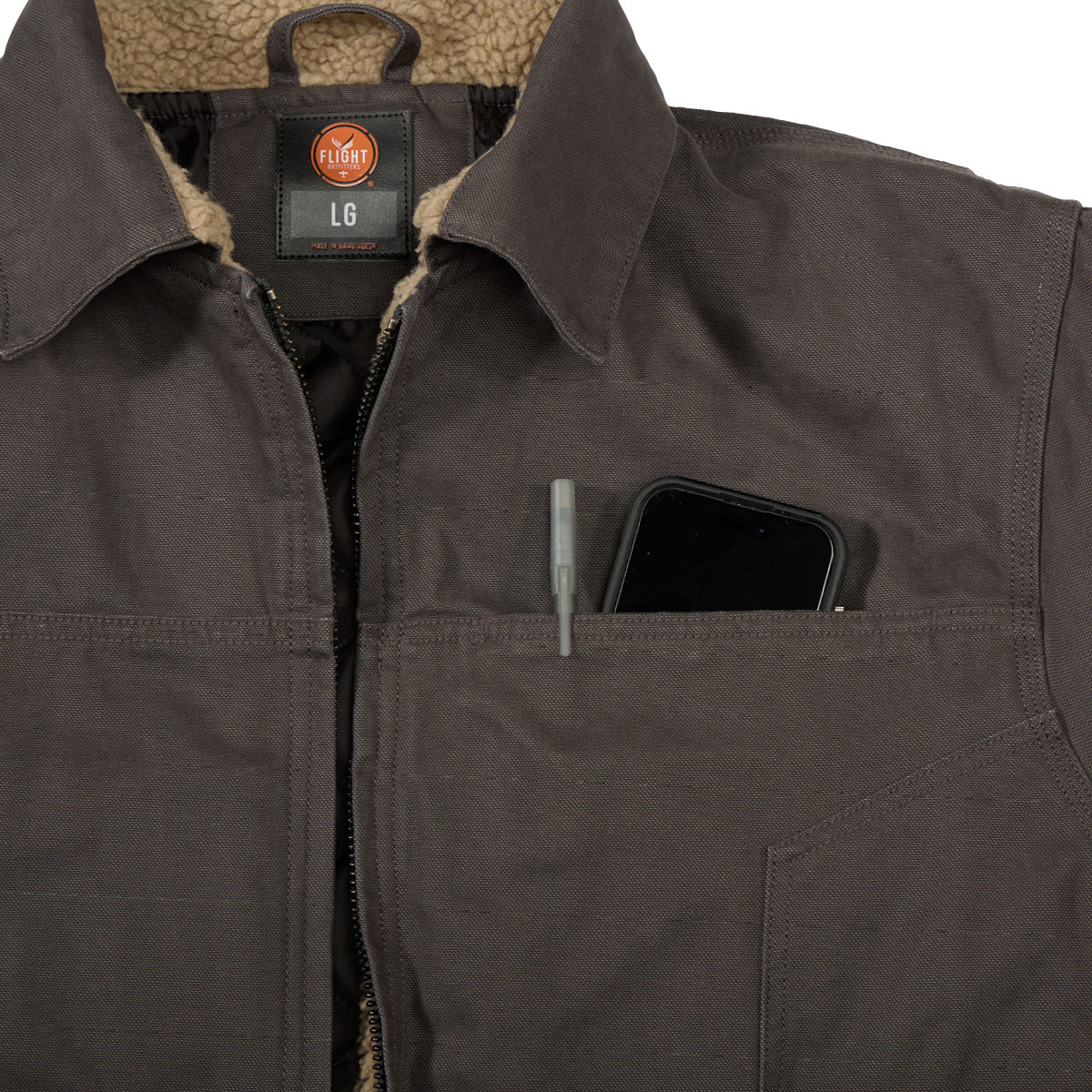 Flight Outfitters Bush Pilot Veste Pilote Gris Taille L