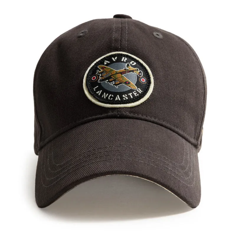 Casquette Avro Lancaster coton gris anthracite slate