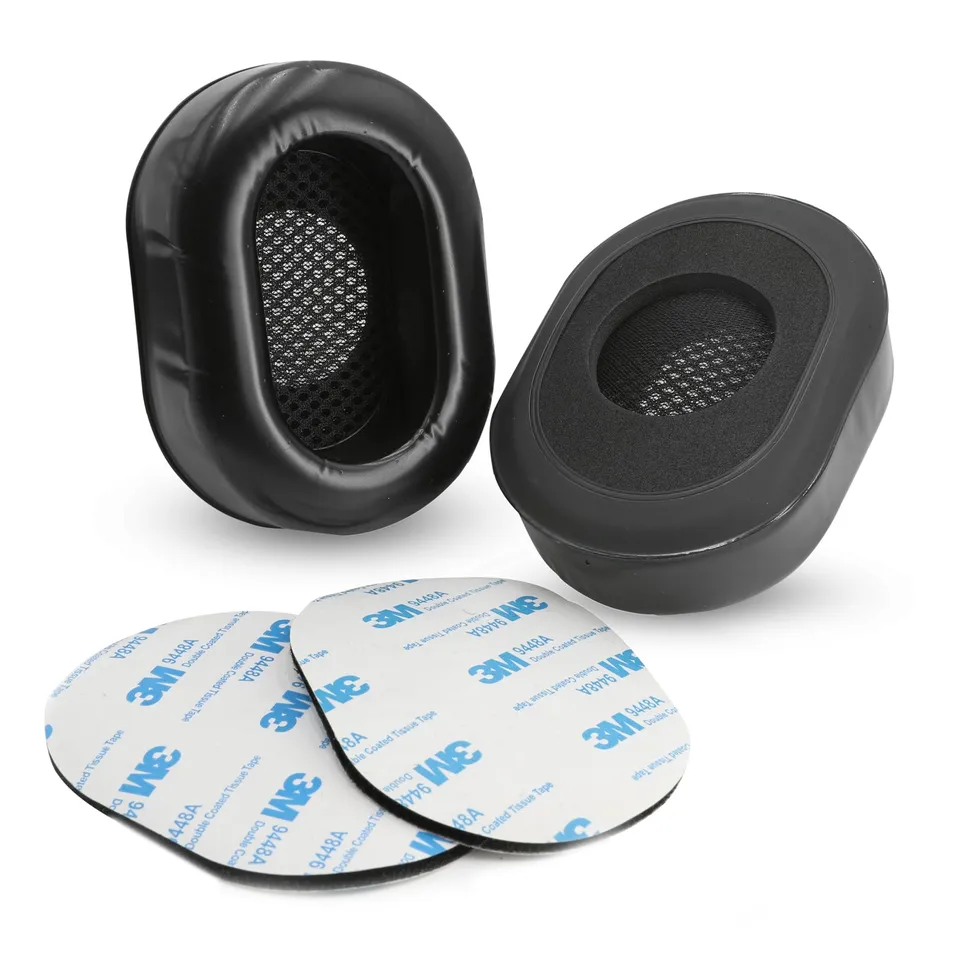 Rugged Air Coussinets Gel Casque Velcro Réduction Bruit