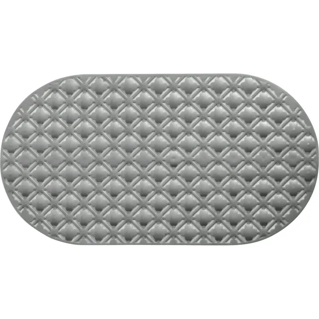 LEVASSEUR Tapis de Douche Anti-dérapant tapis gris 69x38cm PVC