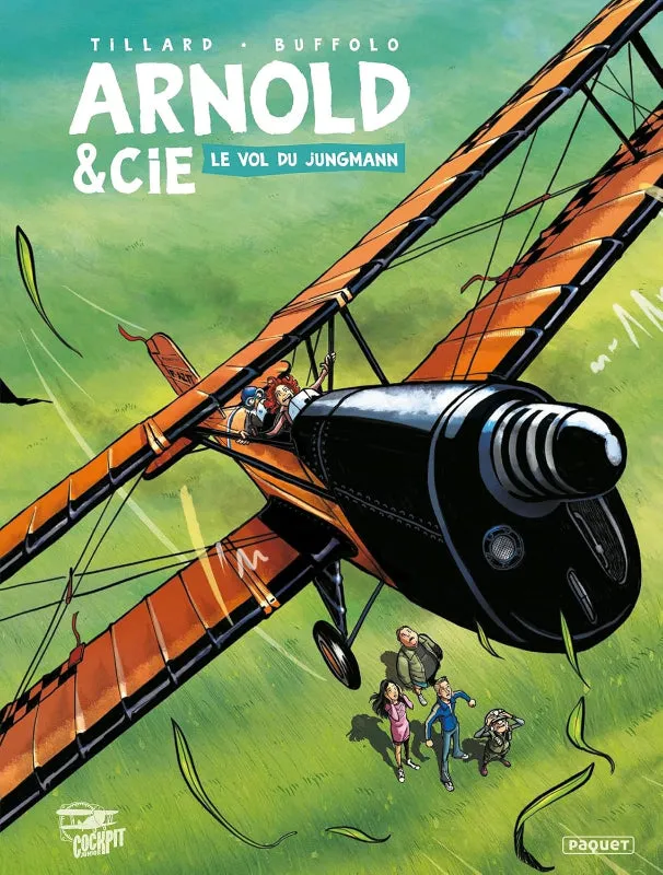 Paquet Arnold et Cie tome 1 Jungmann BD aviation 48 pages