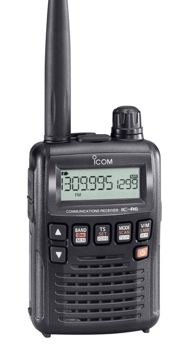 Icom IC-R6 récepteur large bande 0,1-1309 MHz portable