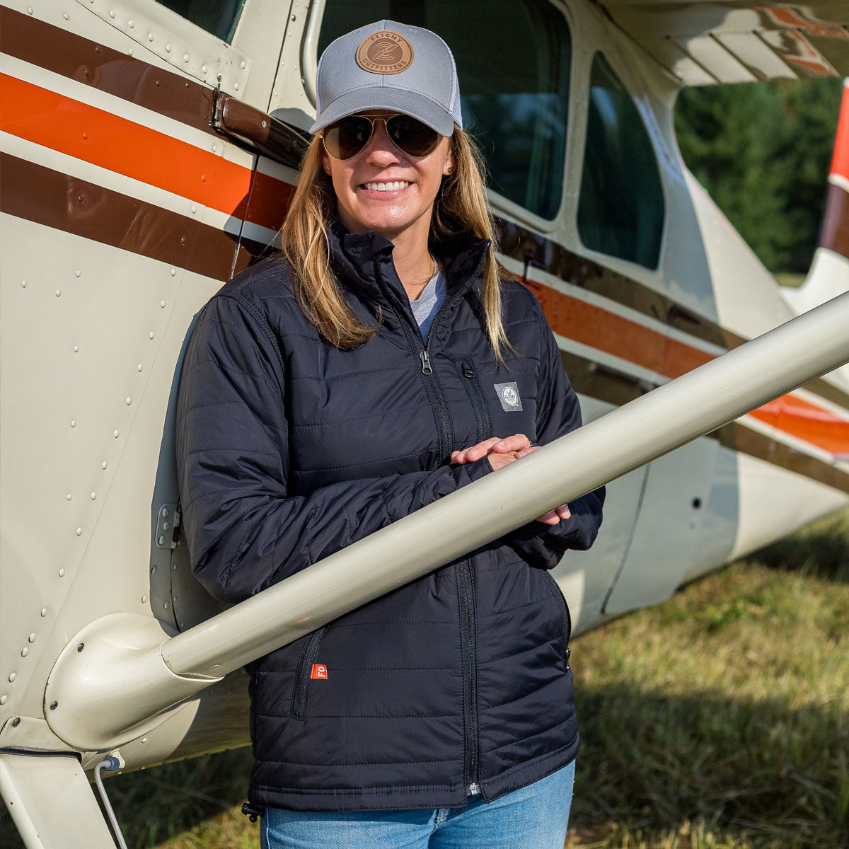 Flight Outfitters Airfoil veste pilote femme matelassée taille M