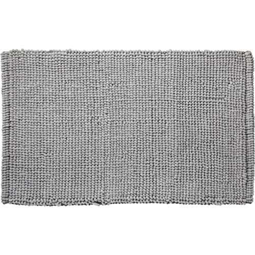 LEVASSEUR Bali tapis de bain gris 50x80cm antidérapant