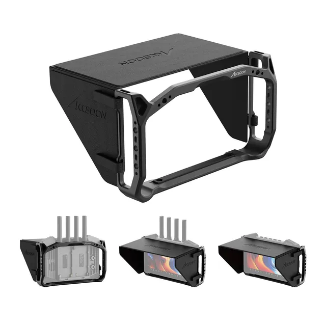 Accsoon Cage moniteur pare-soleil CineView M7/M7 Pro