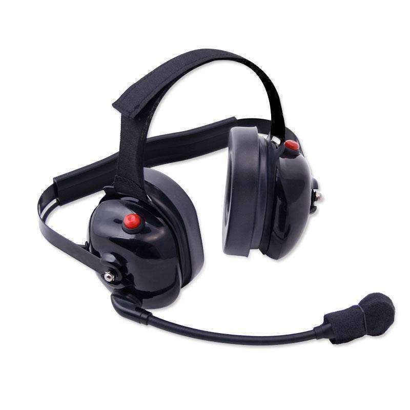 Rugged Air H60 casque double radio BTH noir 5-pin