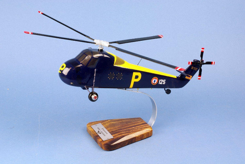 Sud Aviation HSS-1 Seabat Marine maquette bois 1/40