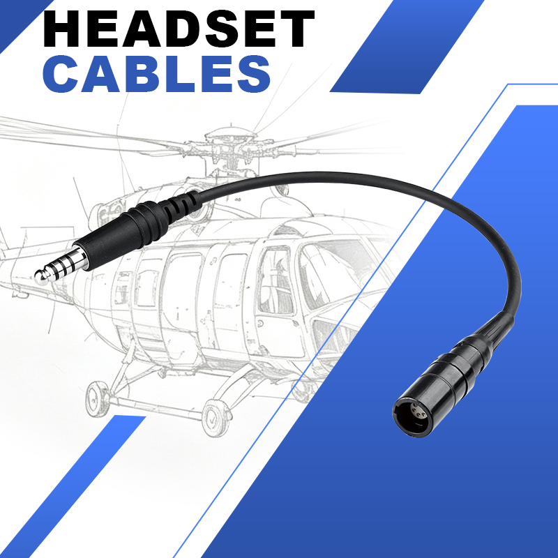 R Spider Wireless Headset Adapter adaptateur Lemo 6Pin hélico