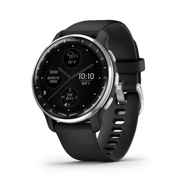 Garmin D2 Air X10 Montre Aviateur GPS Noire Appels