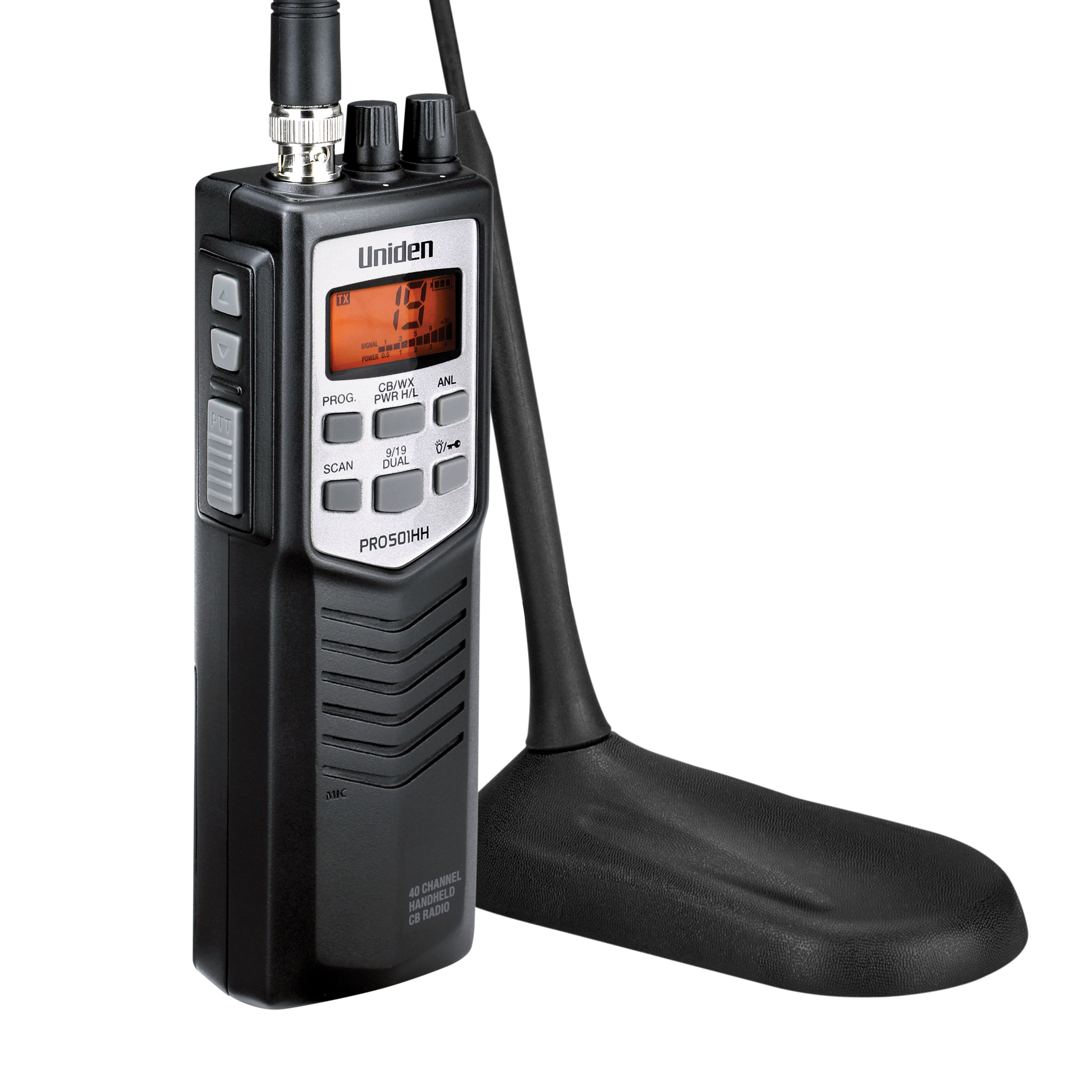 Uniden CB Radios PRO501TK Poste CB Compact