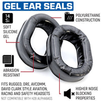 Rugged Air Coussinets Casque Gel Confort Ultimate Paire