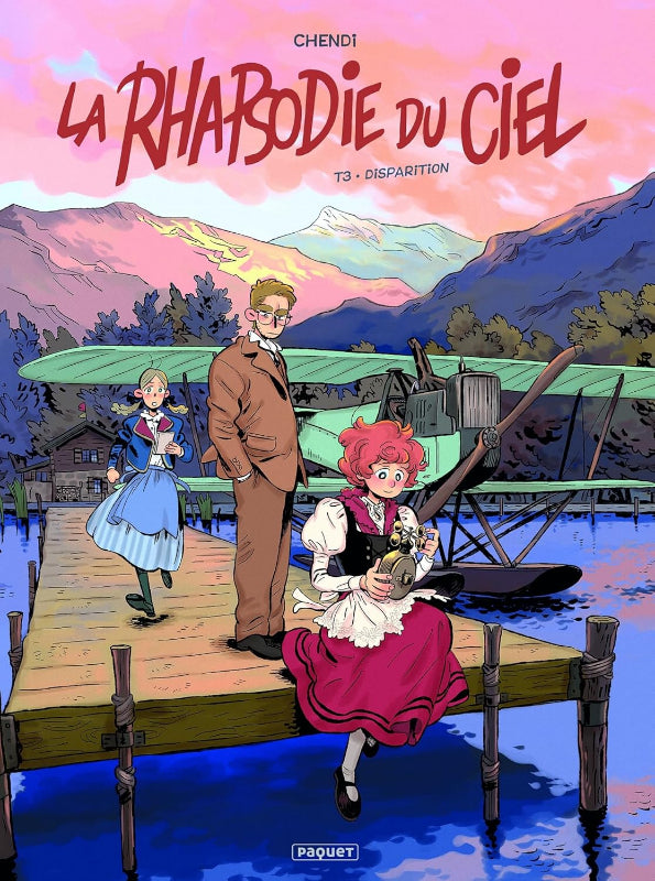 La Boutique du Pilote Rhapsodie du Ciel Tome 3 BD aviation Disparition
