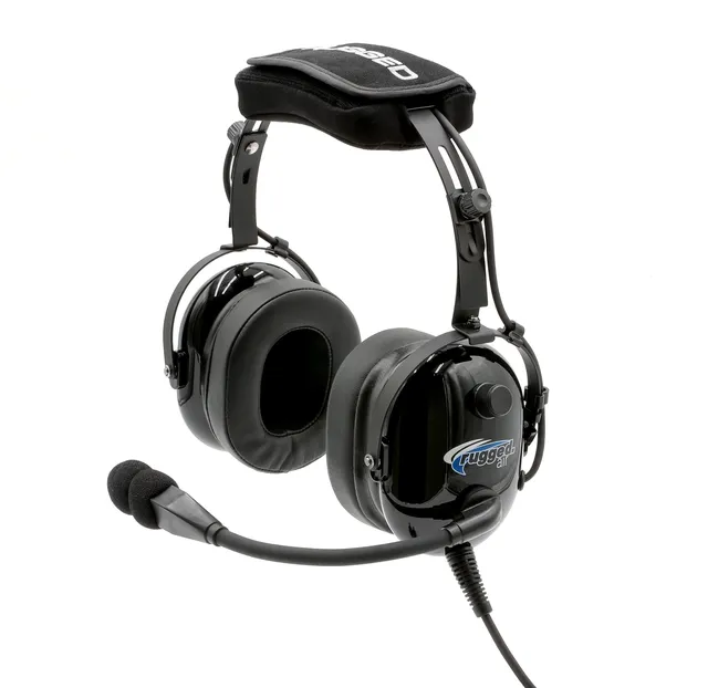 Rugged Air RA920 casque aviation pilote PTT 24dB