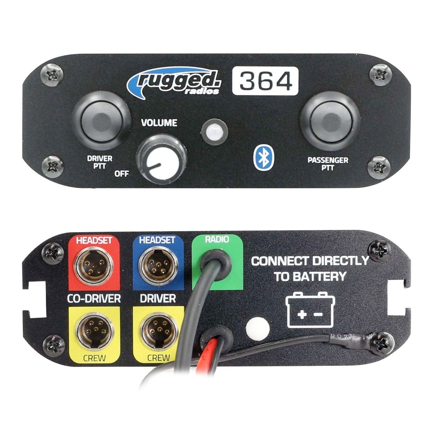 Rugged Air 364 kit intercom Bluetooth 2 personnes extensible 4
