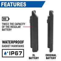 Rugged Air Batterie Radio RDH-X ABH7 3600mAh Li-Ion 7,4V