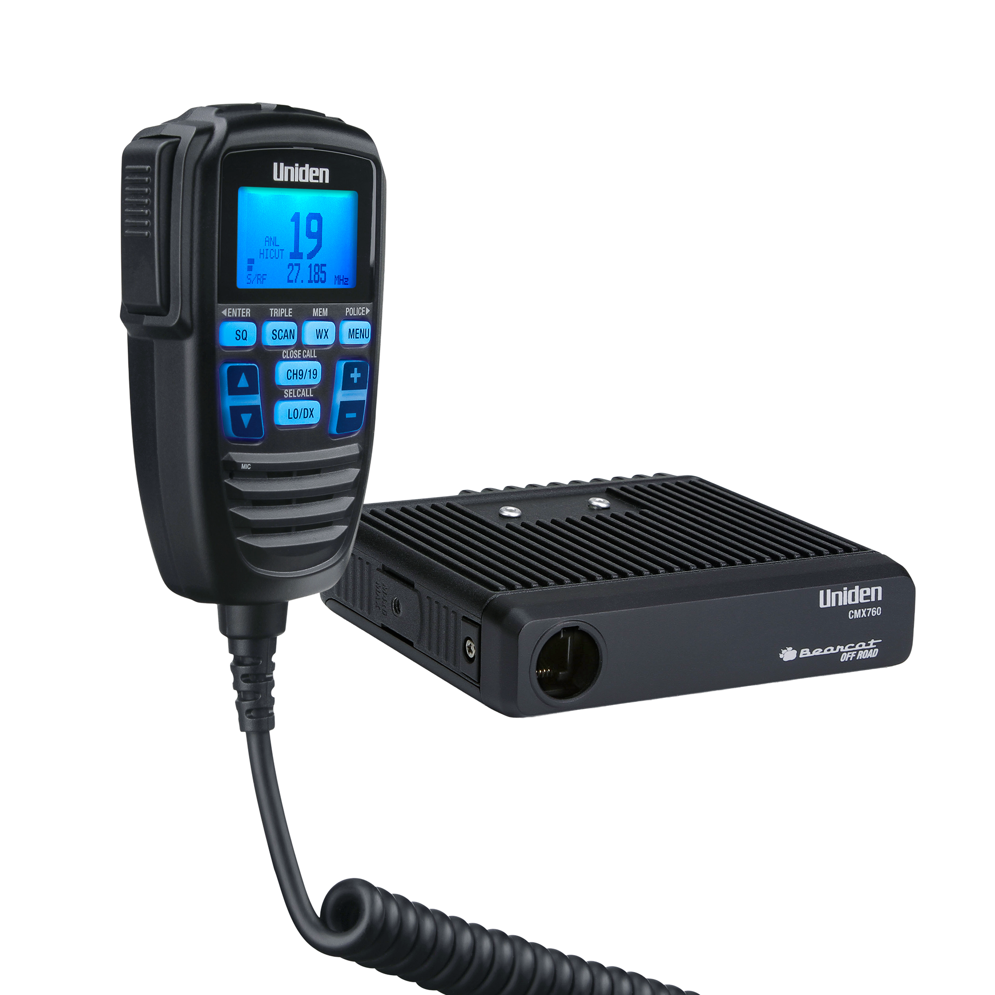 Uniden CMX760 radio CB compacte 4x4