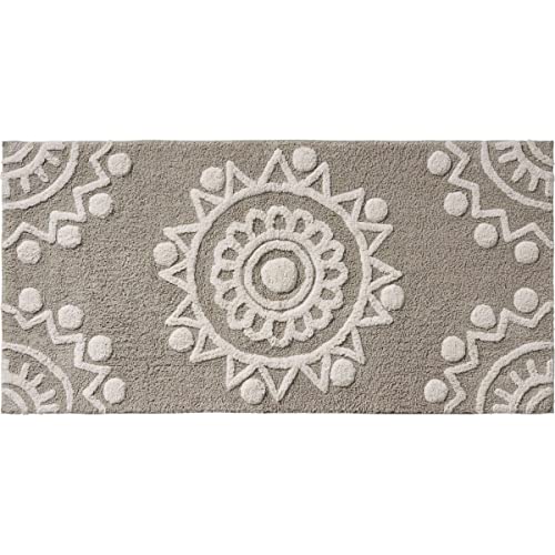 Levasseur Pondichery tapis de bain coton 60x120cm beige