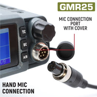 Rugged Air GMR25 radio mobile GMRS 25W étanche IP67